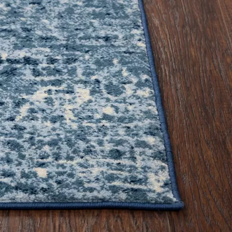 Rizzy Home Encore Collection Zoey Abstract Power-Loomed Area Rug