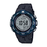 Casio Pro Trek Mens Black Strap Watch Prw3100yb-1