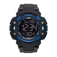 Skechers Keats Mens Chronograph Digital Black Strap Watch Sr1035