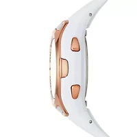 Skechers Artesia Womens Chronograph Digital White Strap Watch Sr2011