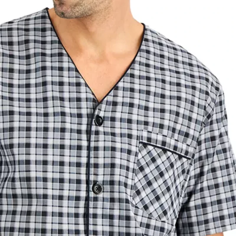 Hanes Mens Short Sleeve 2-pc. Big Pajama Sets