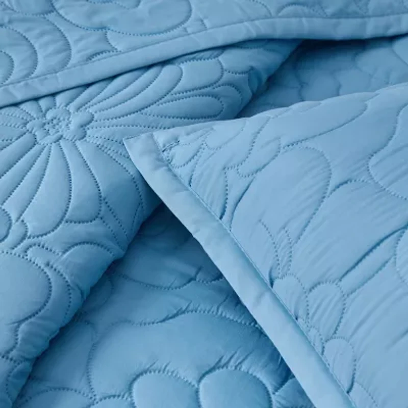 Forever 21 Floral Quilt Set