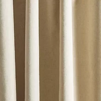 Martha Stewart Lido Rod Pocket Back Tab Blackout Set of 2 Curtain Panel