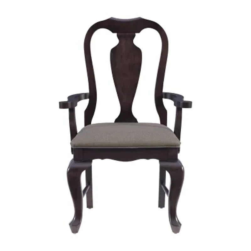 Lynk Wooden Upholstered Armchair