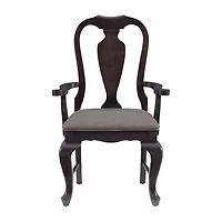 Lynk Wooden Upholstered Armchair