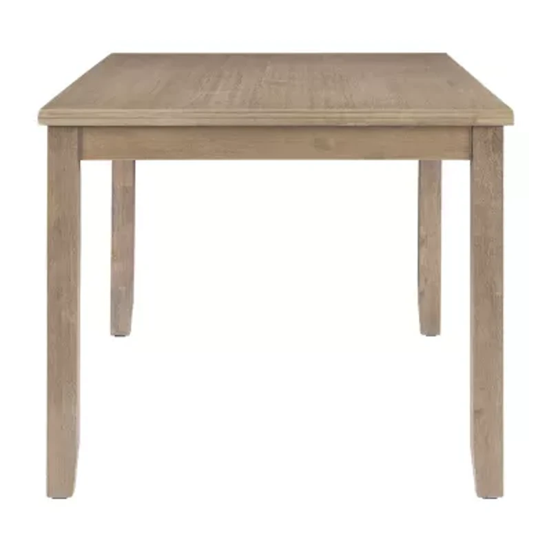 Juniper Round Wood-Top Dining Table