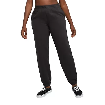 Hanes Womens Cuffed Mid Rise Fleece Active Jogger Pant