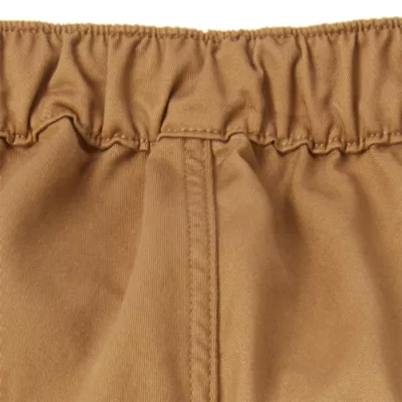 St. John's Bay Universal Wrinkle Free Easy Care Seated Mens Adaptive Easy-on + Easy-off Wear Classic Fit Flat Front Pant