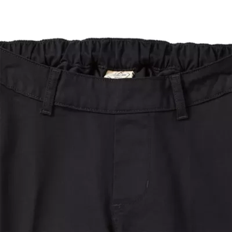 St. John's Bay Universal Wrinkle Free Easy Care Seated Mens Adaptive Easy-on + Easy-off Wear Classic Fit Flat Front Pant