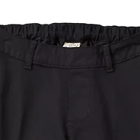 St. John's Bay Universal Wrinkle Free Easy Care Seated Mens Adaptive Easy-on + Easy-off Wear Classic Fit Flat Front Pant