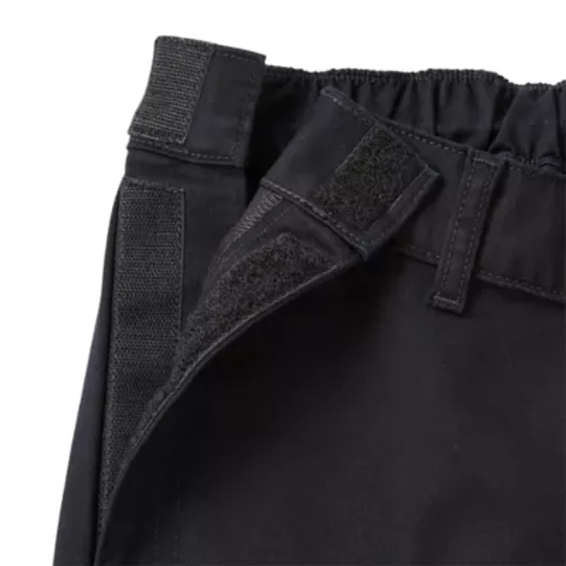 St. John's Bay Universal Wrinkle Free Easy Care Seated Mens Adaptive Easy-on + Easy-off Wear Classic Fit Flat Front Pant