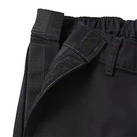 St. John's Bay Universal Wrinkle Free Easy Care Seated Mens Adaptive Easy-on + Easy-off Wear Classic Fit Flat Front Pant