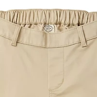 St. John's Bay Universal Wrinkle Free Easy Care Seated Mens Adaptive Easy-on + Easy-off Wear Classic Fit Flat Front Pant