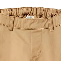 St. John's Bay Universal Wrinkle Free Easy Care Seated Mens Adaptive Easy-on + Easy-off Wear Classic Fit Flat Front Pant