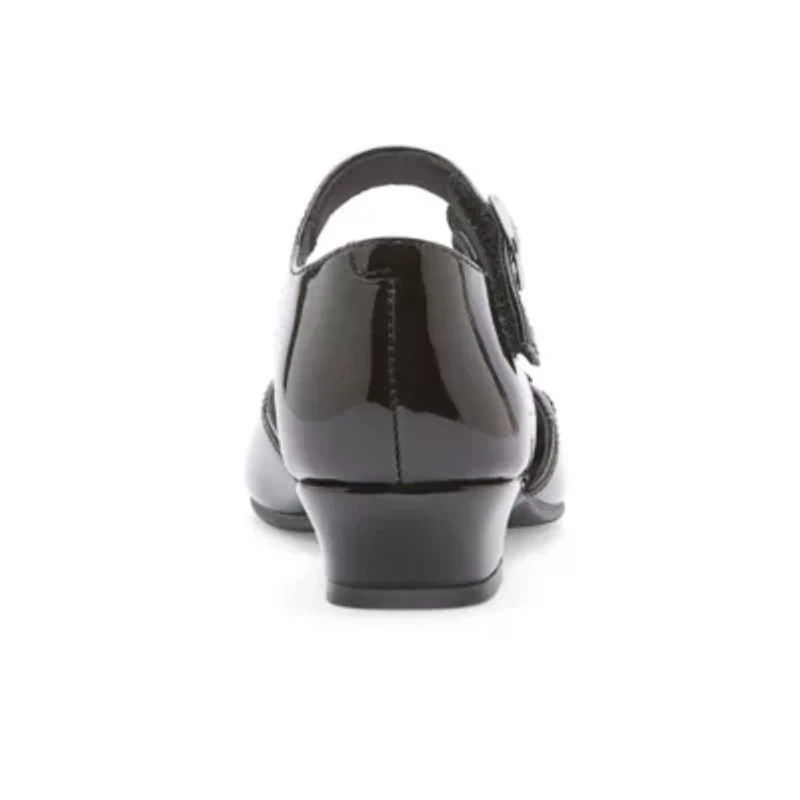 Christie & Jill Lil Heaven Toddler Girls Round Mary Jane Shoes