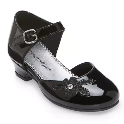 Christie & Jill Lil Heaven Toddler Girls Round Mary Jane Shoes