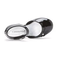 Christie & Jill Lil Heaven Toddler Girls Round Mary Jane Shoes