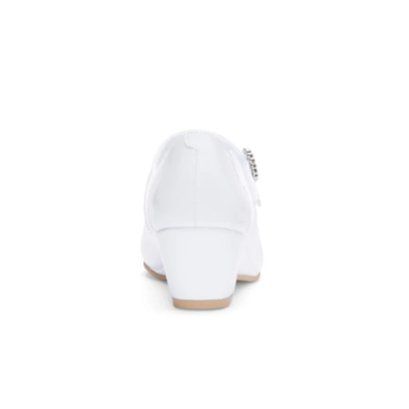 Christie & Jill Heart Little Big Kid Girls Round Mary Jane Shoes