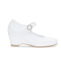 Christie & Jill Heart Little Big Kid Girls Round Mary Jane Shoes