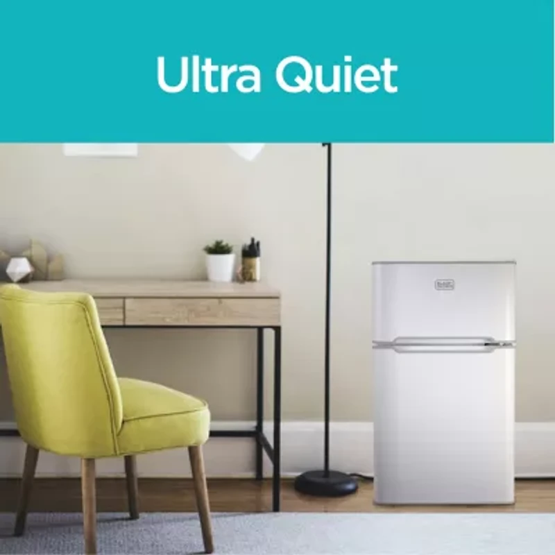 BLACK+DECKER 3.1 cu.ft.. 2 Door Ref/Freezer