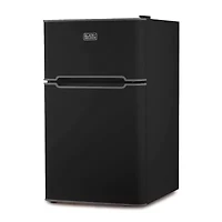 BLACK+DECKER 3.1 cu.ft.. 2 Door Ref/Freezer - Back