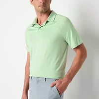 Xersion Activated Cooling Mens Regular Fit Short Sleeve Polo Shirt