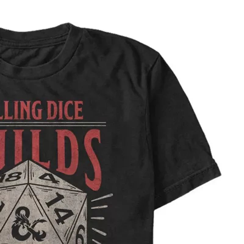 Mens Crew Neck Short Sleeve Regular Fit Graphic T-Shirt