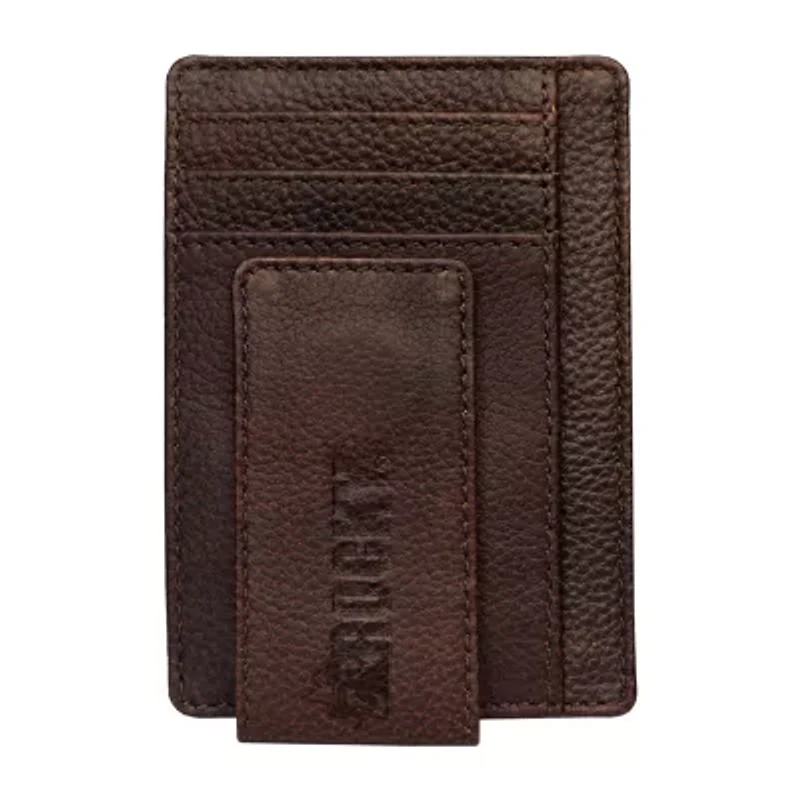 Rocky Pebblegrain Front Pocket Mens Magnetic Front Pocket Wallet