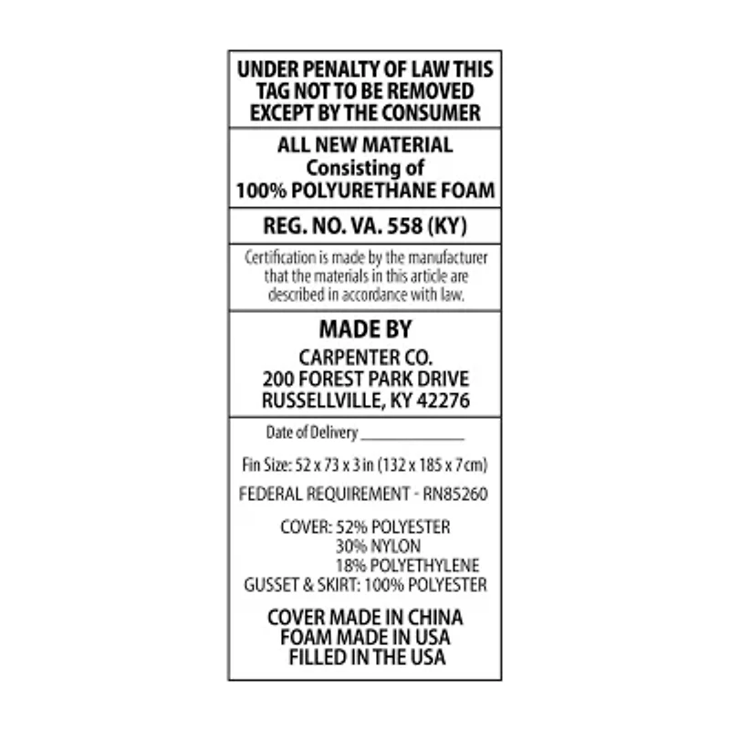 TruCool 3” Mattress Topper Featuring Serene Foam