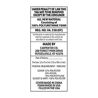 TruCool 3” Mattress Topper Featuring Serene Foam