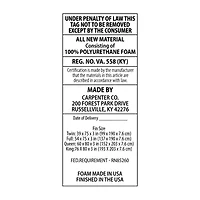 Comfort Tech 3” Mattress Topper Featuring Serene Foam
