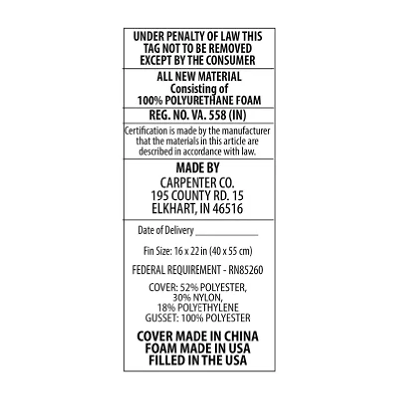 TruCool Side Sleeper Pillow Featuring Serene Foam