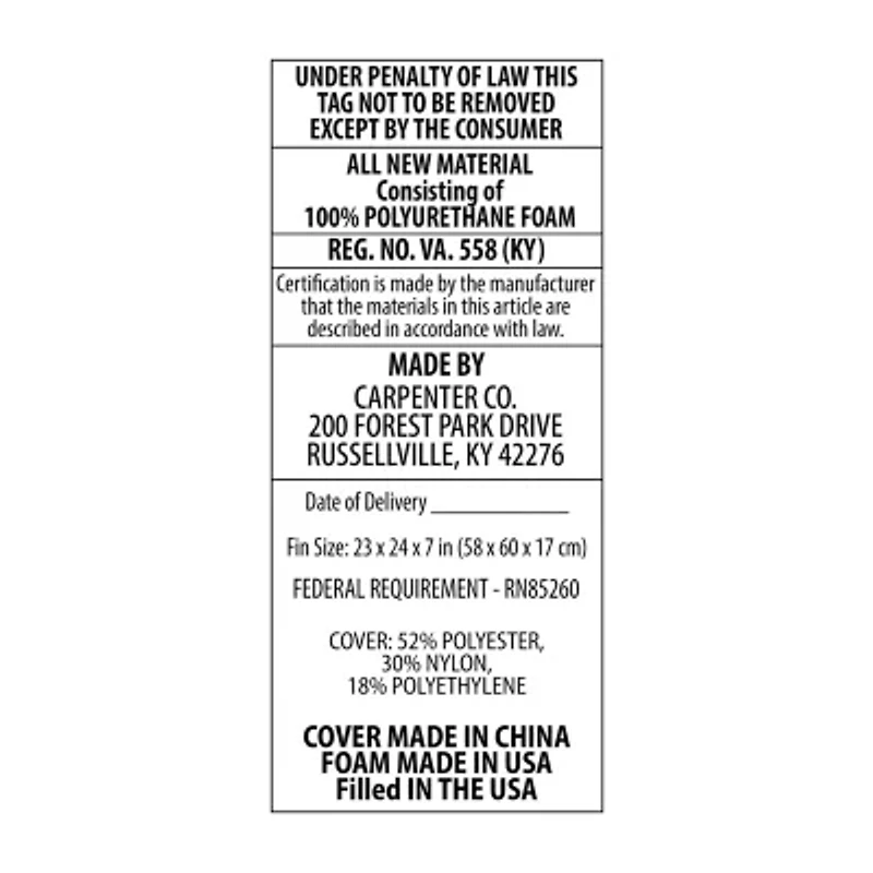 TruCool Wedge Support Pillow Featuring Serene Foam