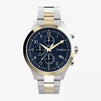 Timex Mens Two Tone Stainless Steel Bracelet Watch Tw2y01500ji