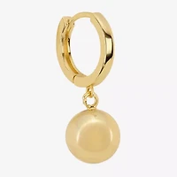 Silver Reflections Womens 14K Gold Over Brass Ball Drop Earrings