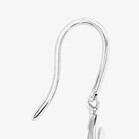 Silver Reflections Starfish Womens Pure Silver Over Brass Drop Earrings