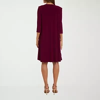 R & M Richards Womens Jacket Dress