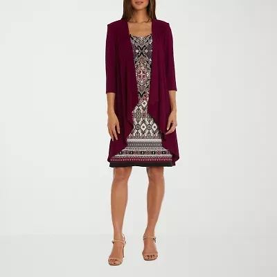 R & M Richards Womens Jacket Dress