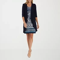 R & M Richards Womens Jacket Dress