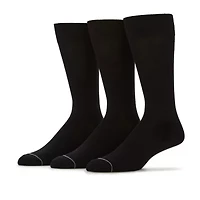 Stafford Super Soft Lux Mens 3 Pair Big and Tall Crew Socks