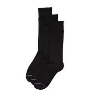 Stafford Super Soft Lux Mens 3 Pair Big and Tall Crew Socks