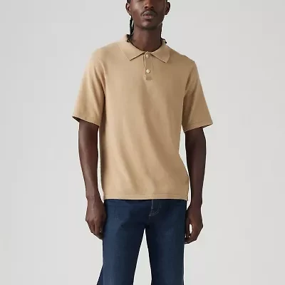 Levi's® Mens Short Sleeve Sweater Polo Shirt