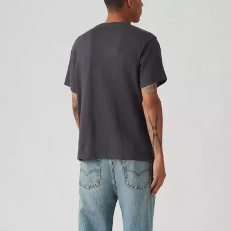 Levi's® Mens Crew Neck Short Sleeve Relaxed Fit Graphic T-Shirt