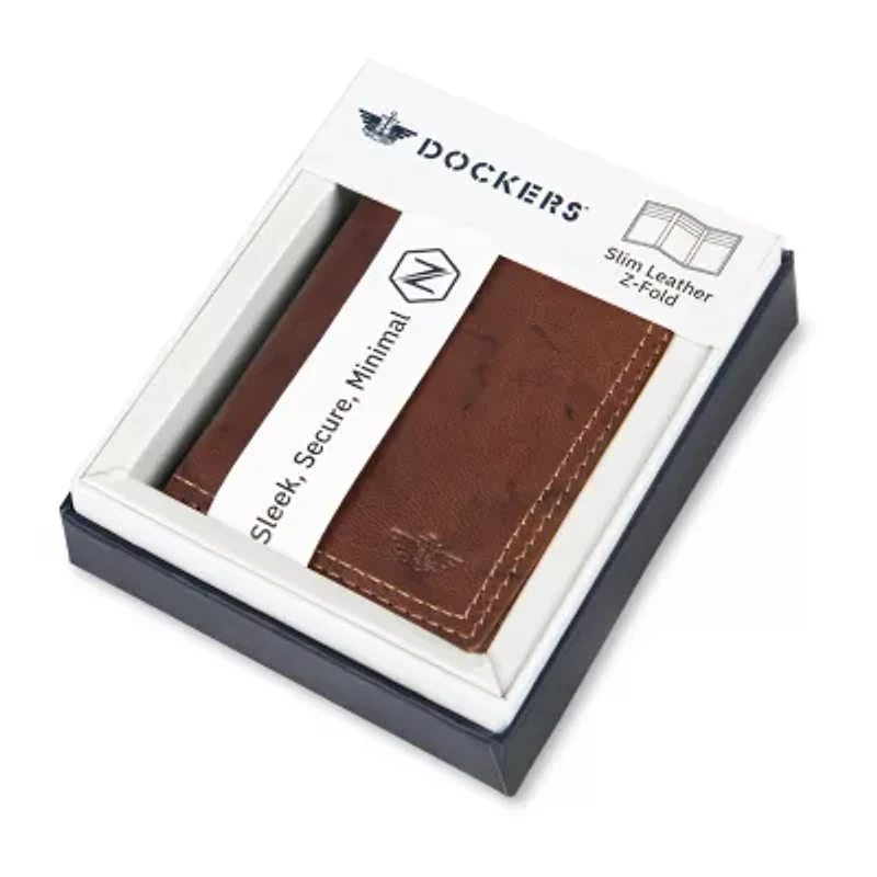 Dockers Mens Z Fold Wallet