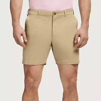 IZOD Saltwater Mens 7" Stretch Fabric Chino Short