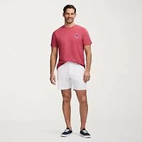IZOD Saltwater Mens 7" Stretch Fabric Chino Short
