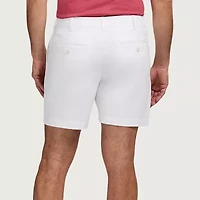 IZOD Saltwater Mens 7" Stretch Fabric Chino Short