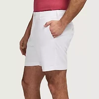 IZOD Saltwater Mens 7" Stretch Fabric Chino Short