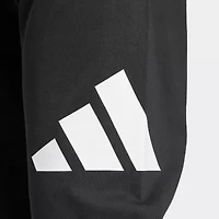 adidas Mens Drawstring Waist Regular Fit Big and Tall Sweatpant
