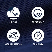 IZOD Mens Short Sleeve Classic Fit Stretch Fabric Big and Tall Button-Down Shirt